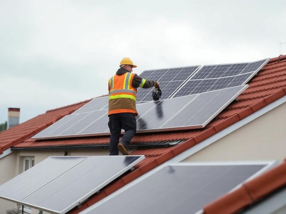 PV-Anlage Reihenhaus
